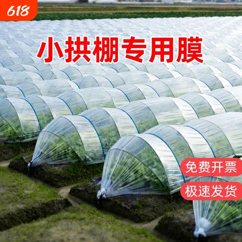透明小拱棚专用膜塑料膜种菜大棚膜蔬菜农用薄膜育苗保温塑料布
