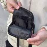 Сумка на одно плечо, мобильный телефон, мужская поясная сумка, кожаные штаны, универсальный ремень, из натуральной кожи