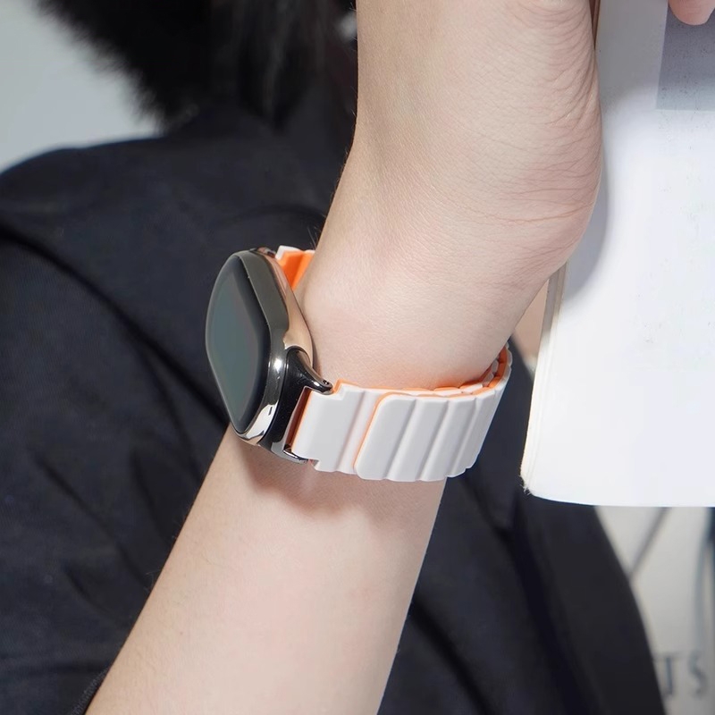 适用小米手环9/8/7硅胶表带