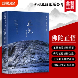 全新正版正见佛陀的证悟与生活解惑化解焦虑执念与痛苦打破认知误区在觉醒中活出通透人生佛法佛教