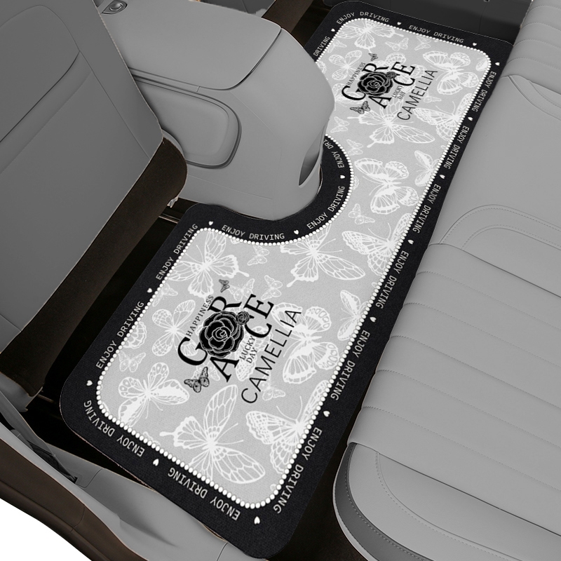 汽车脚垫高级轻奢女车内防脏垫高档地毯保护通用踩脚垫车垫地垫子