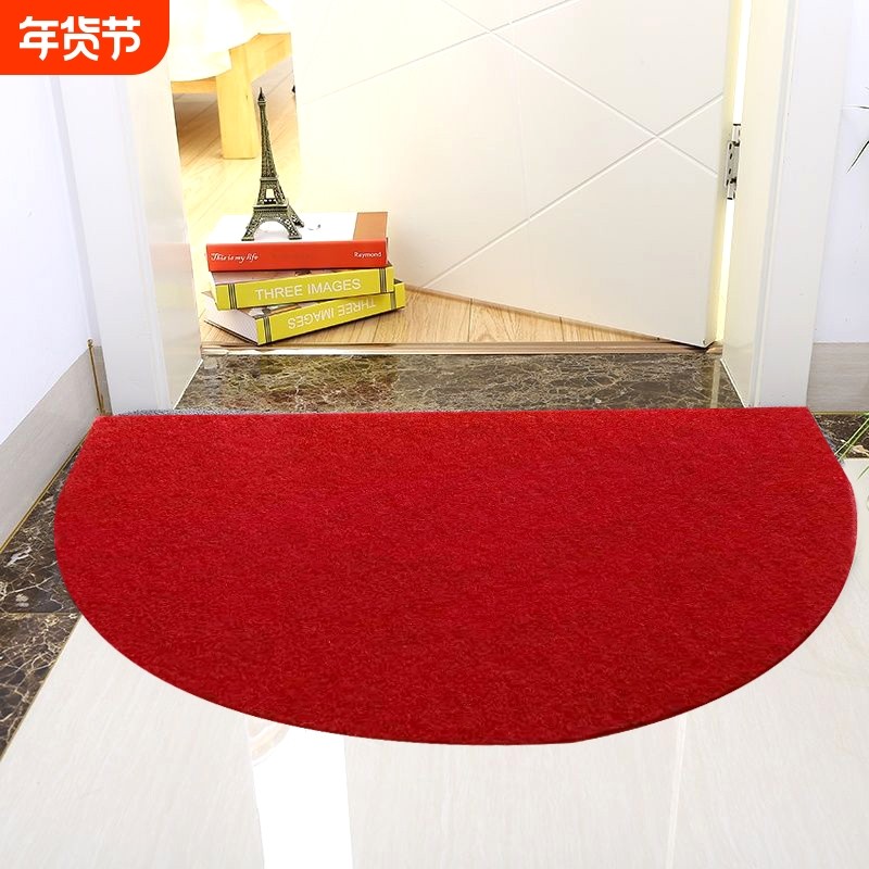 圆形地垫加厚家用大门口丝圈进门脚垫篮吊椅垫子入户门半圆形新款,居家布艺,入户地垫,淘宝优惠券,粉丝福利购,淘宝优惠卷