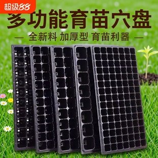 育苗穴盘家庭育苗种植神器套装营养钵蔬菜多肉育种扦插盒农用托盘