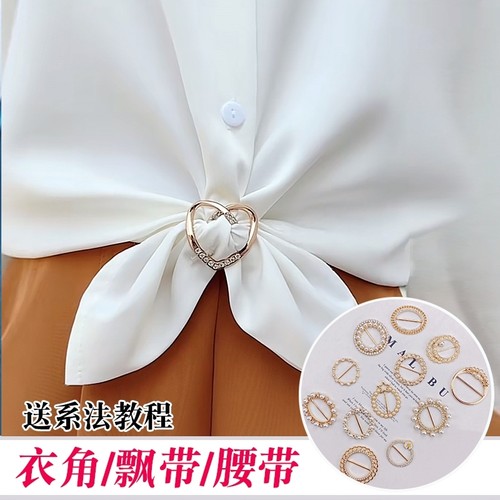 羊绒打结扣胸针|超2000次加购