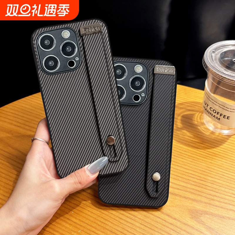 复古腕带可支架手机壳