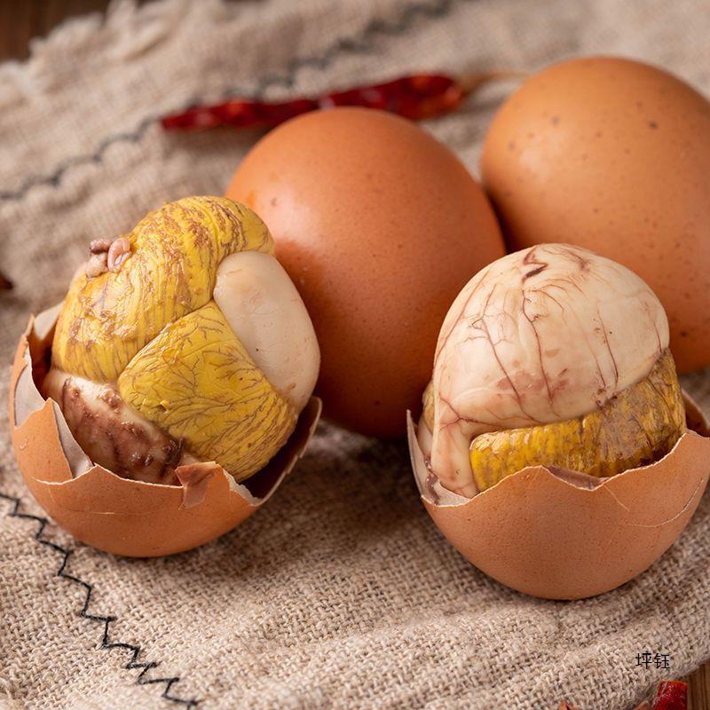 活珠子五香味香辣味熟制鸡胚蛋熟蛋钢化蛋真空包装开袋即食熟食