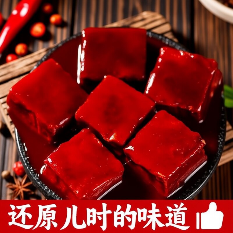 厂家直销经典豆腐乳酱豆腐红腐乳下饭菜咸菜拌饭老式红方发酵大坛