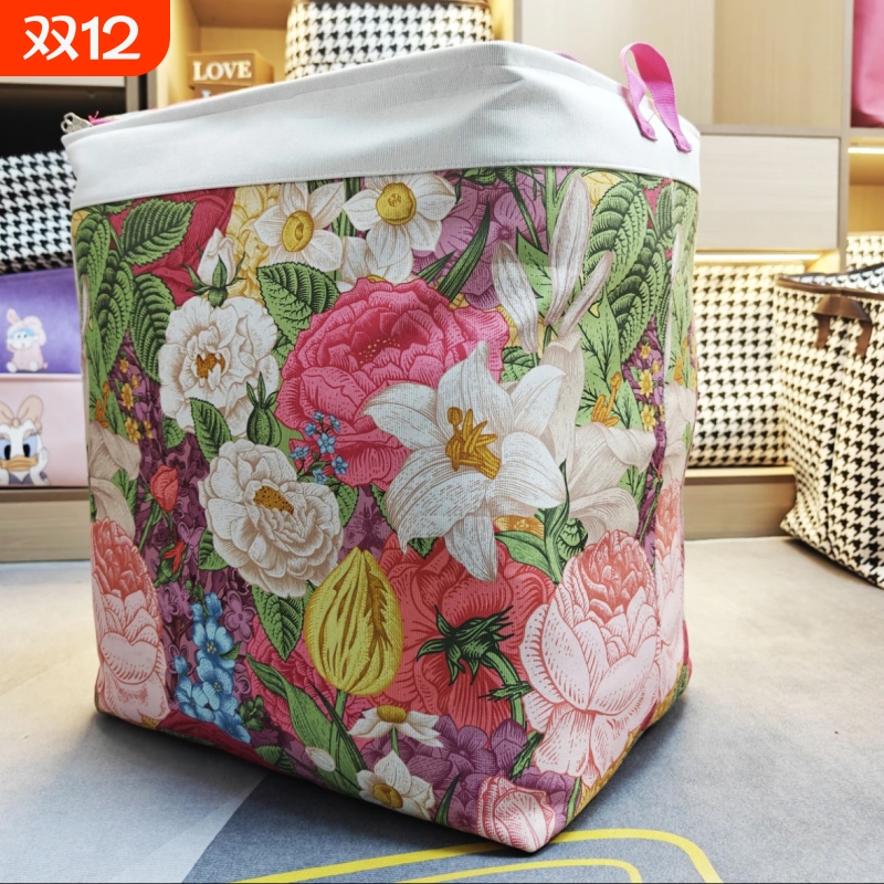 120升加厚eva收纳袋衣物被子搬家用收纳箱带盖防潮整理衣柜超大