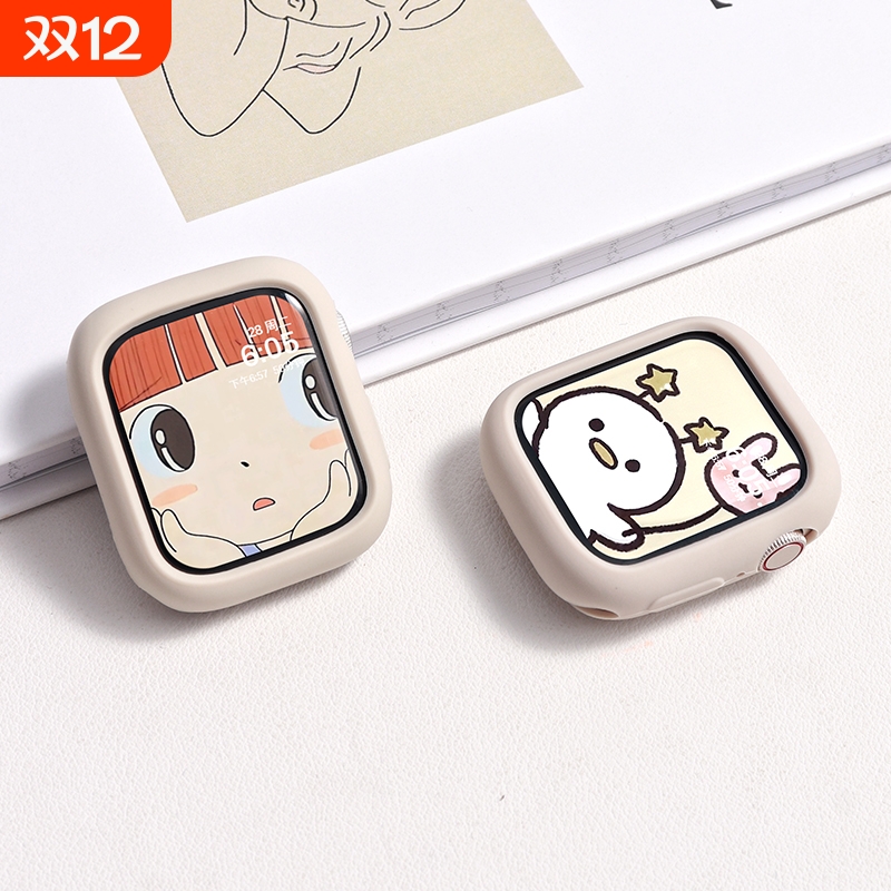 适用iwatchS11硅胶保护壳