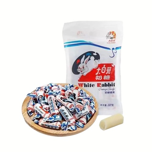 大白兔原味奶糖227g袋装*1袋