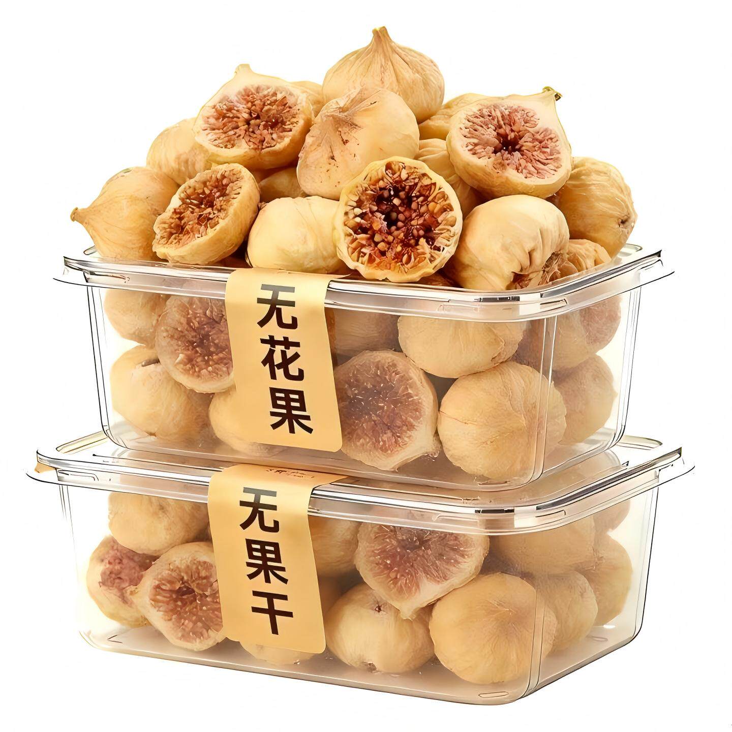 三蒸三晒无花果干大果软糯休闲营养即食果干办公室小零食罐装新鲜