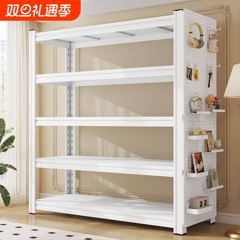 家用置物架新款冷轧钢室内阳台货架小型收纳柜落地碳钢