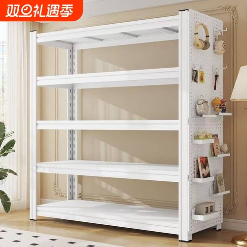 家用置物架新款冷轧钢室内阳台货架小型收纳柜落地碳钢