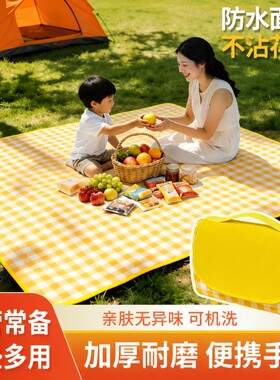 野餐垫防潮垫草坪防水升级加厚款
