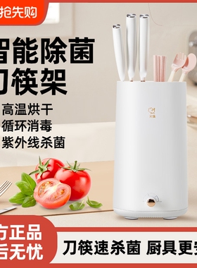 火鸡智能消毒机高温消毒紫外线杀菌筷子刀具置物架