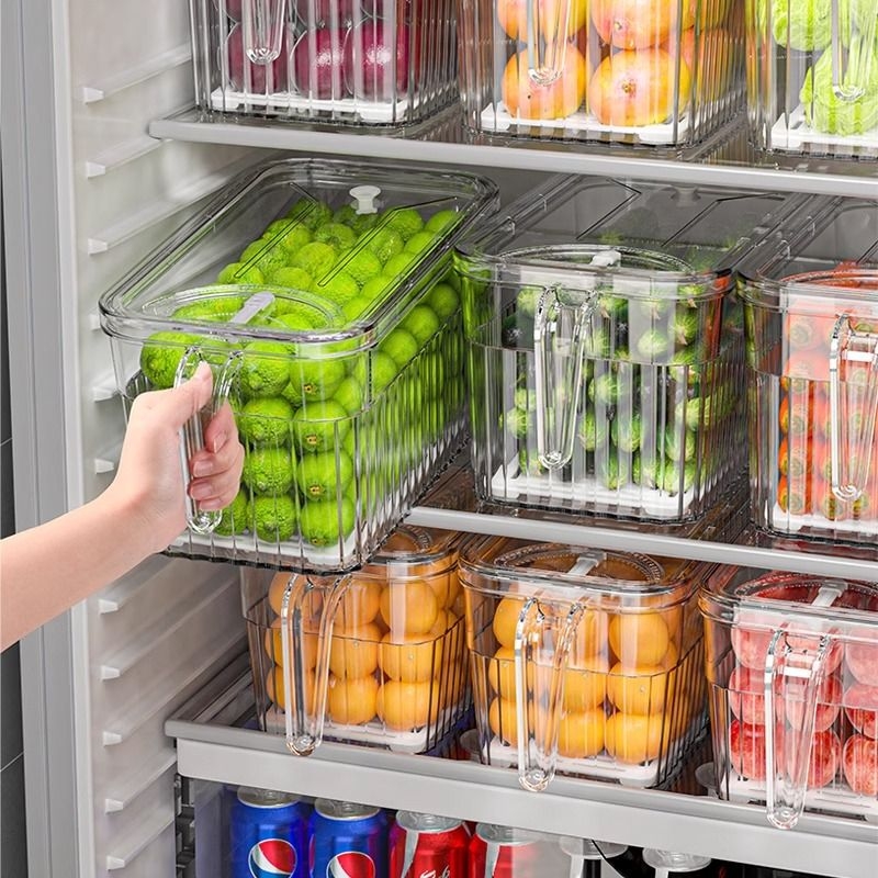 冰箱收纳盒食品级保鲜盒厨房蔬菜饺子整理神器冷冻专用鸡蛋储物盒