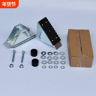 伸缩梯子配件大全人字升降梯弹簧扣梅花盘扣拉绳挂钩滑轮两用梯脚