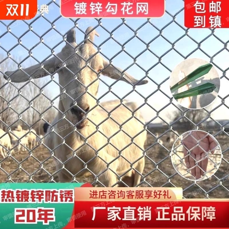 镀锌铁丝网围栏养殖羊牛猪钢丝网