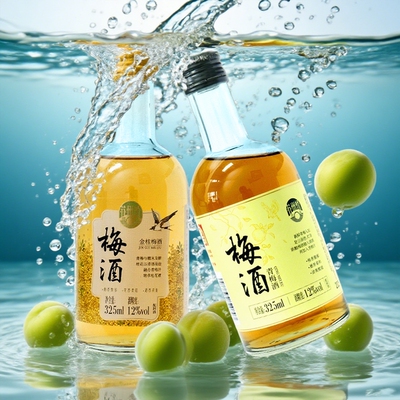 苏州桥梅酒果酒12度220ml325ml