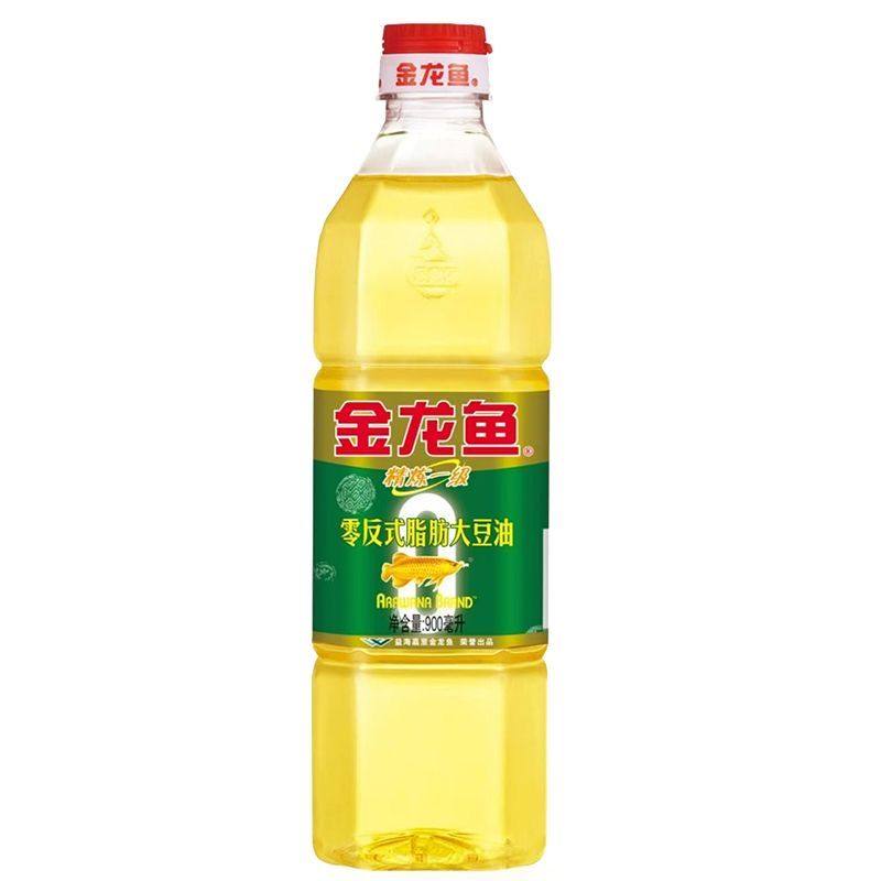 金龙鱼精炼一级大豆油900ml家用饭店烹饪桶装食用油小瓶装大豆油,粮油调味/速食/干货/烘焙,大豆油,淘宝优惠券,粉丝福利购,淘宝优惠卷