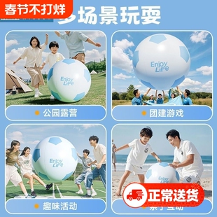 充气大足球户外儿童玩具加厚亲子草坪大气球球公园防爆互动游戏