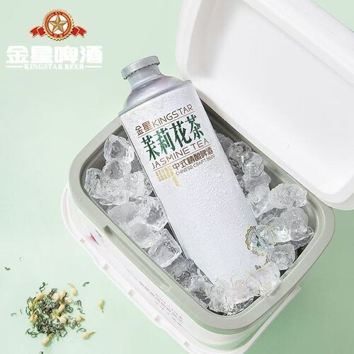 【爆款】金星啤酒 茉莉花茶中式精酿啤酒 1L装