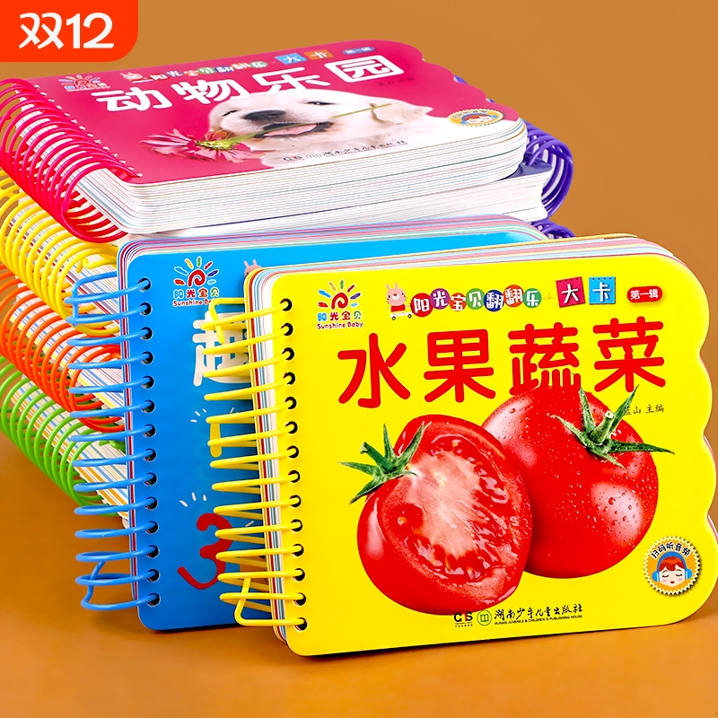 阳光宝贝翻翻乐大卡全套10册