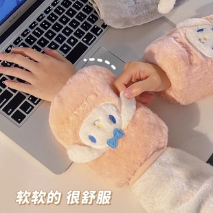 可爱袖 羽绒服专用成人学生手臂套防水油 套女上班耐脏秋冬2025新款