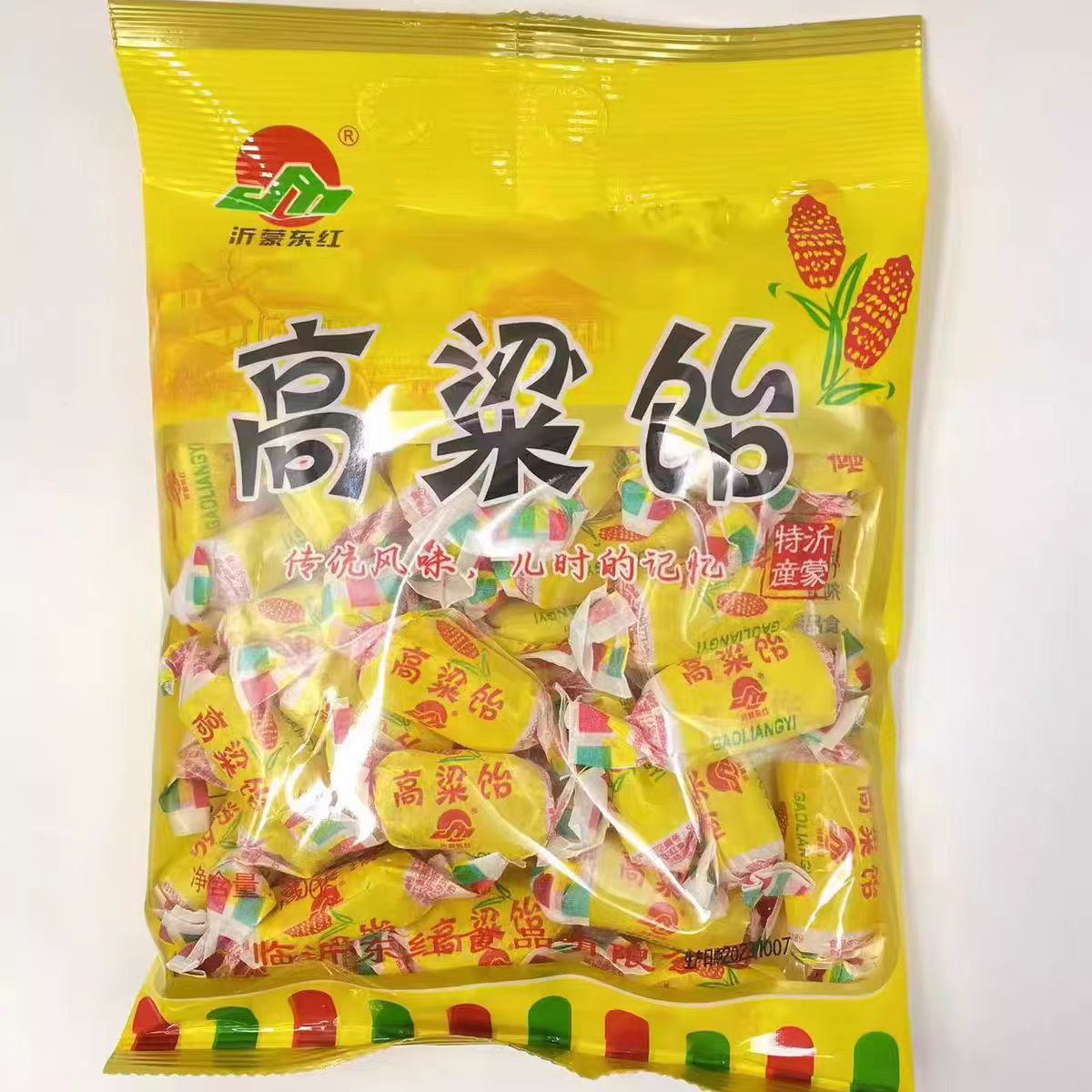 山东特产高粱饴软糖500g老式拉丝怀旧儿童糖果糖果软糖玉米砂糖