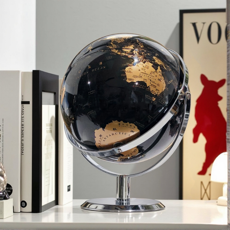 地球仪摆件轻奢高档家居装饰品