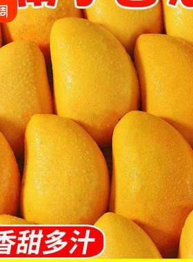 海南小台农芒果新鲜当季热带水果小台芒整箱包邮特产芒果现摘