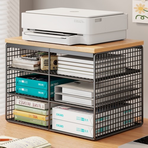 可移动大容量打印机置物架办公室