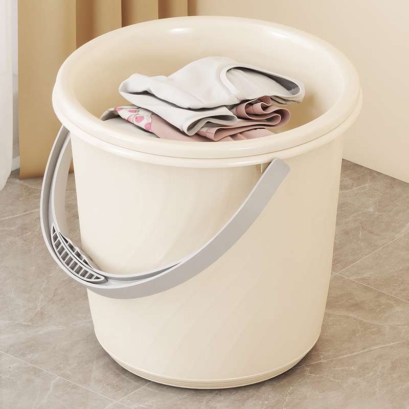 水桶家用加厚大号塑料洗衣桶手提泡脚桶学生宿舍用储水桶盆勺套装