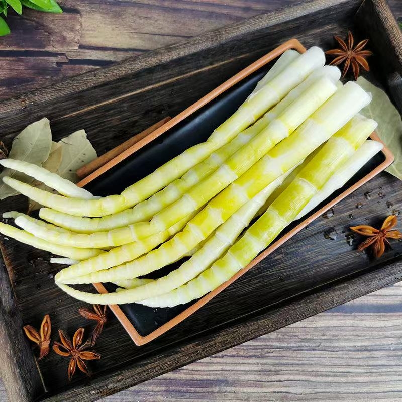 新鲜竹笋嫩笋尖小竹笋野生春笋笋片鲜笋丝笋子脆笋丝小笋凉拌泡椒