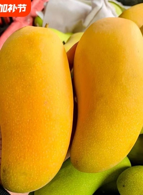 【特级大果】海南金煌芒青芒特大号芒果现摘新鲜当季水果整箱薄皮