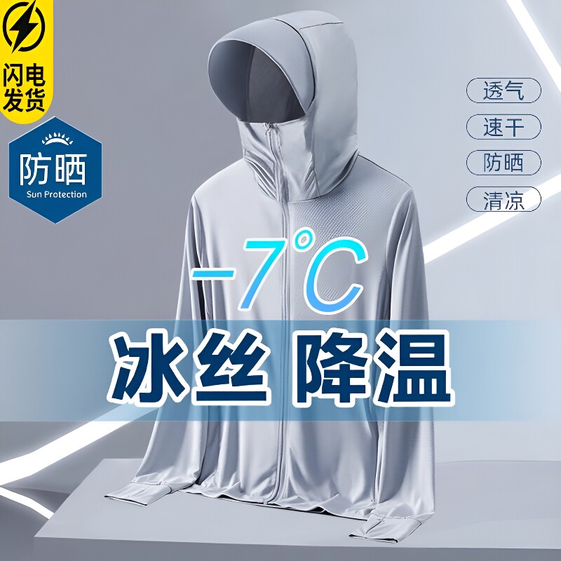 防紫外线户外防晒服冰丝防晒衣图片