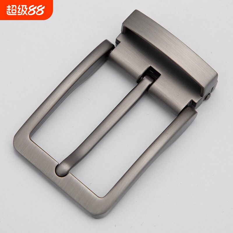 男士皮带扣头配件针扣高档正品鳄鱼皮带扣男扣头单卖腰带头皮带头