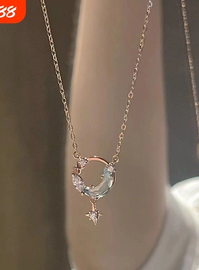 新中式项链锁骨链女颈链女银金色儿童礼物生日新年蝴蝶幸运如意