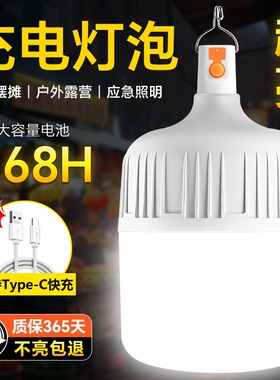 led应急球灯泡夜市摆摊灯户外露营充电超长续航停电备用照明灯泡