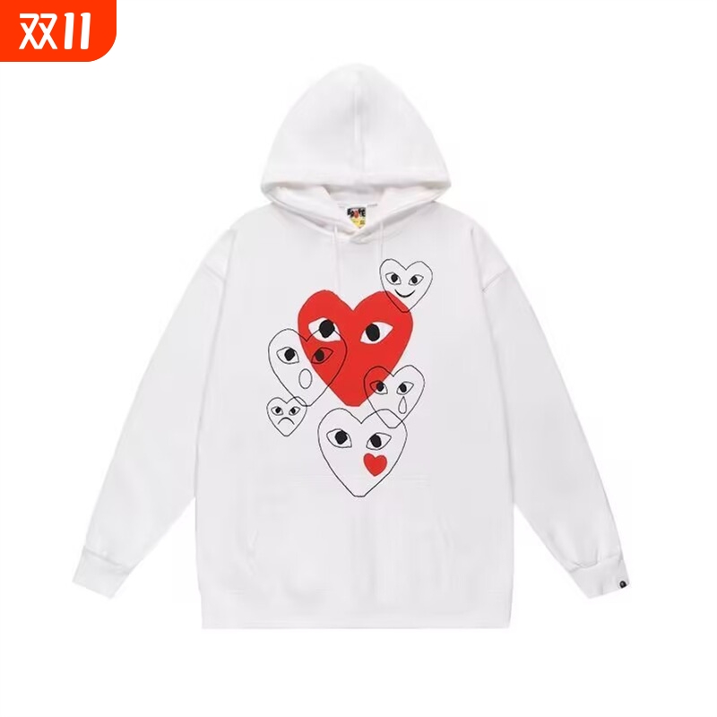 潮牌APE连帽卫衣重磅高版本SHARK BAPE猿人鲨鱼迷彩秋冬季亲子装