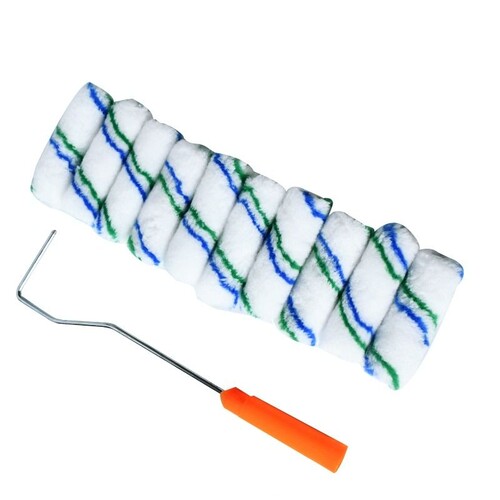 4寸不掉毛小滚筒刷子 迷你拇指滚筒刷头滚芯油漆乳胶漆涂料船用刷