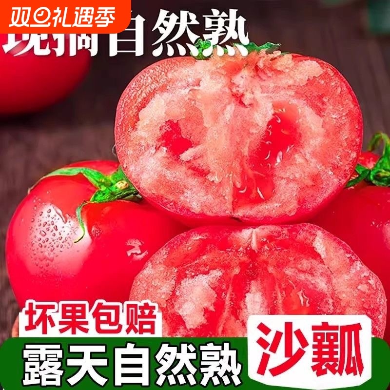 正宗自然熟沙西红柿5斤