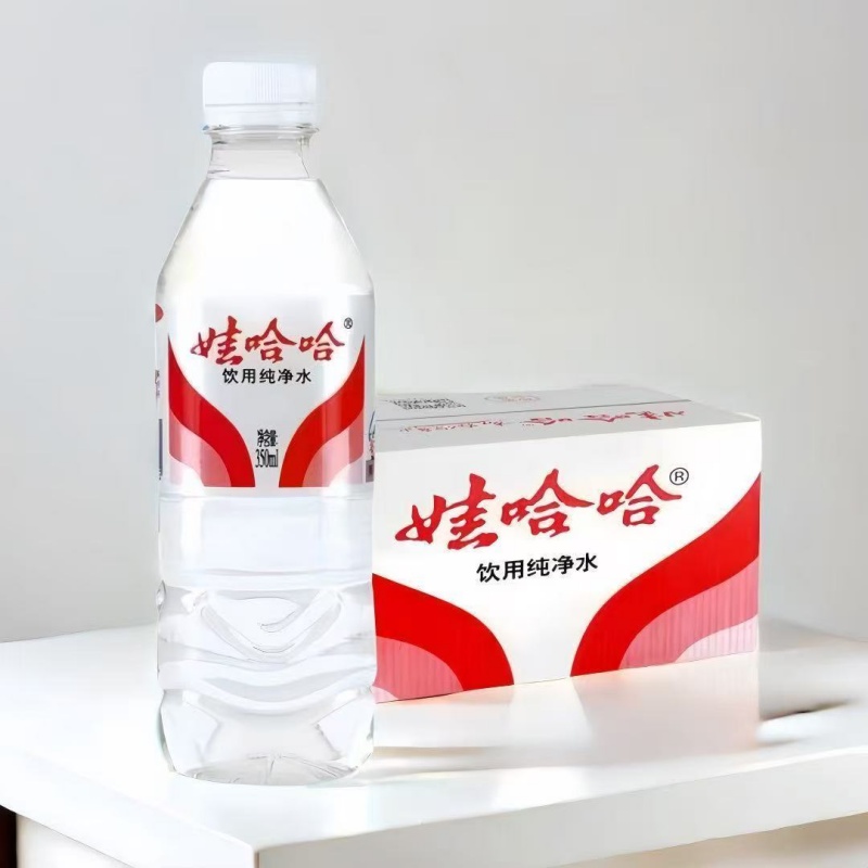 娃哈哈饮用水350ml*24瓶整箱 车载出门便携 YD 仓库批发