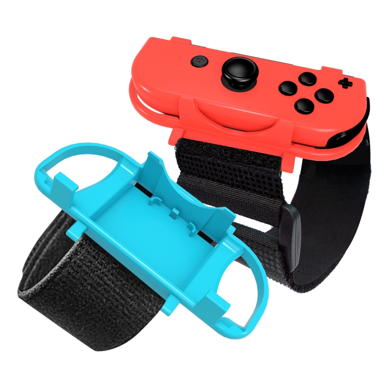 switch手腕带舞力全开新款腕带左右小手柄joycon2手环游戏配件ns2健身运动有氧跳舞oled拳击握把绑带震动