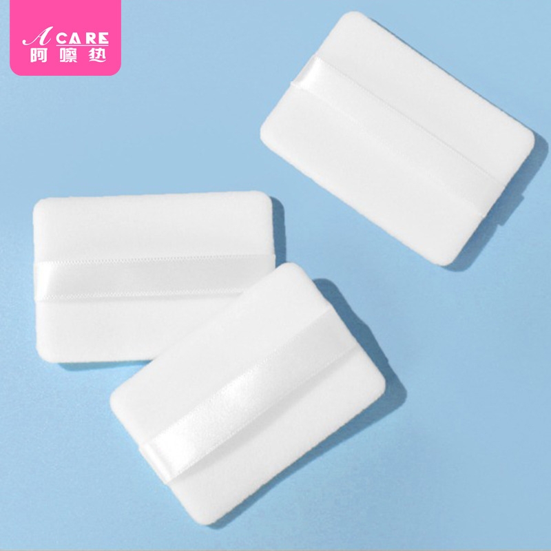 粉扑EA1sn0-易上手植绒扑不易吃粉定妆气垫海绵收纳盒替换扑底