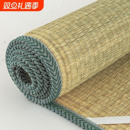 纯天然草席1.8双人床1.5米1.2m老式蔺草学生单人宿舍席子0.8m凉席