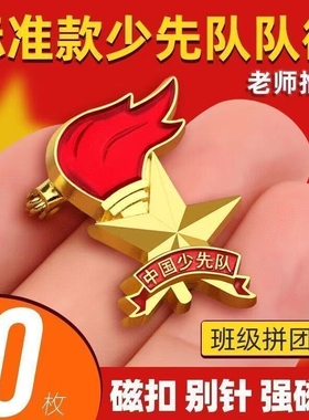 少先队队徽标准款小学生安全别针