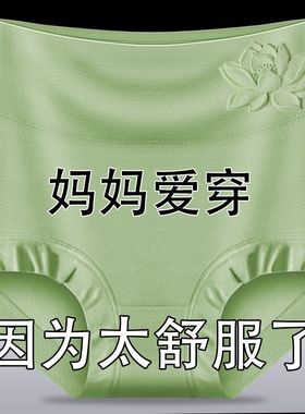 北熊人莫代尔女士内裤轻抗菌纯棉底裆弹力透气三角短裤头紫色黑色