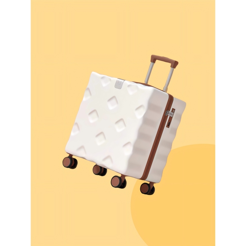 不莱玫巧克力行李箱小型20寸18登机箱女2025新款可上飞机旅行