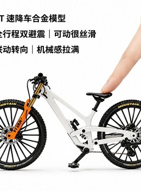 大行程YT合金速降山地车模型